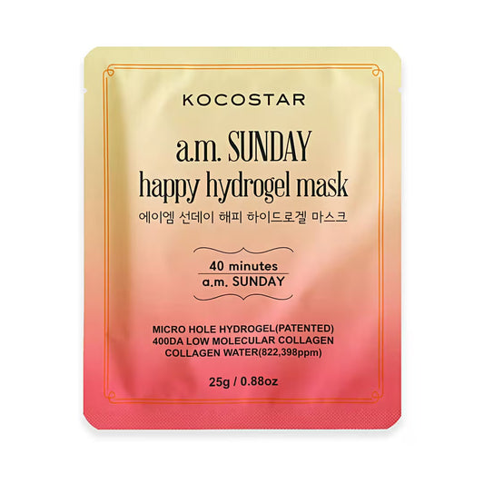 Kocostar A.M. SUNDAY HAPPY HYDROGEL MASK 5 STK